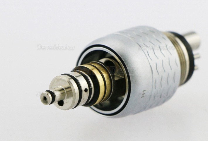 YUSENDENT CX229-GW Dental LED Quick Coupling 6 Holes Fit W&H Roto Turbine Handpiece